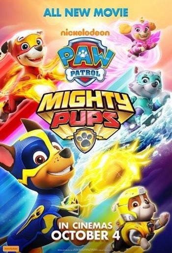 Paw Patrol: Mighty Pups : Póster
