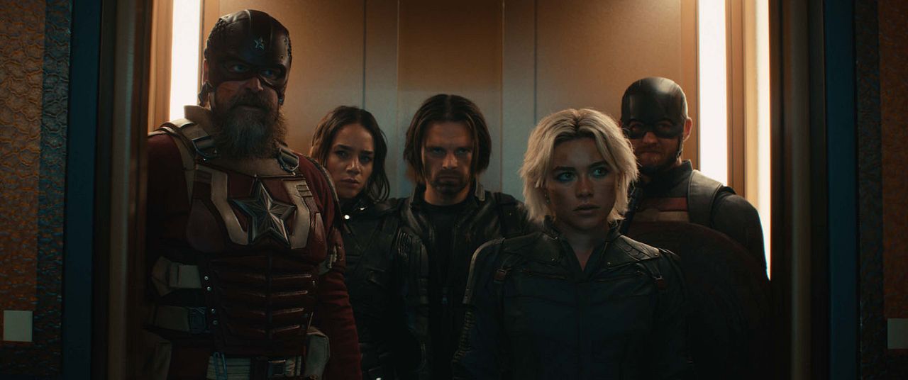 Thunderbolts* : Foto David Harbour, Sebastian Stan, Wyatt Russell, Hannah John-Kamen, Florence Pugh
