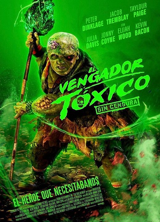 El vengador tóxico : Póster