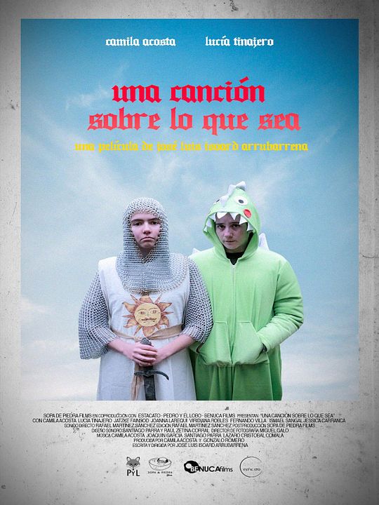 Una canción sobre lo que sea : Póster