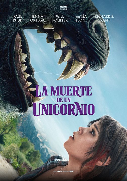 La muerte de un unicornio : Póster