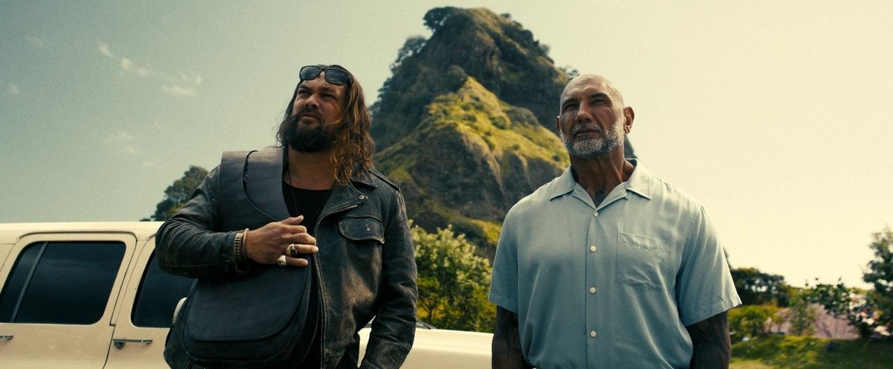 Equipo Demolición : Foto Jason Momoa, Dave Bautista