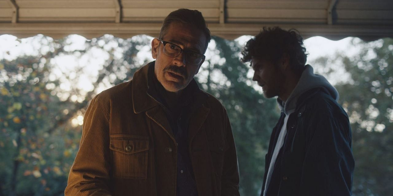 Neighborhood Watch : Foto Jack Quaid, Jeffrey Dean Morgan