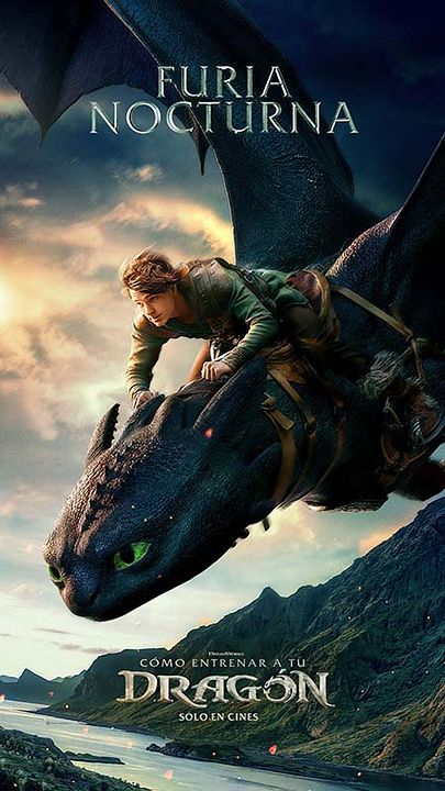 Cómo entrenar a tu Dragón : Póster