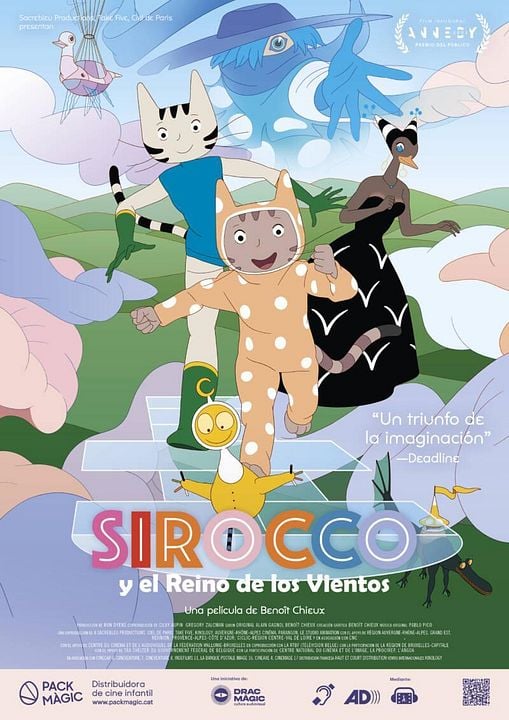 Siroco y el reino de los vientos : Póster