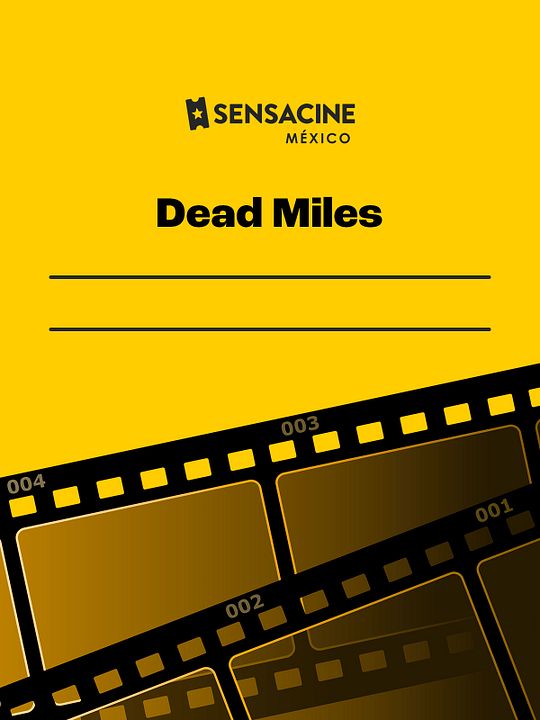 Dead Miles : Póster