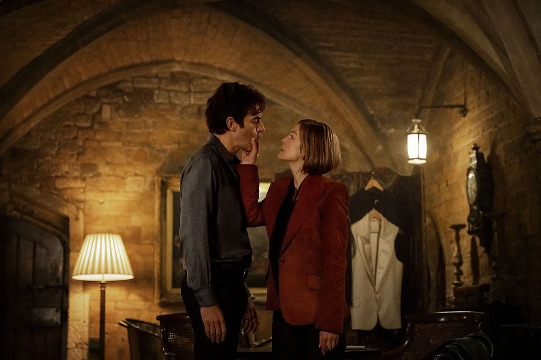 Las damas primero : Foto Rosamund Pike, Sacha Baron Cohen
