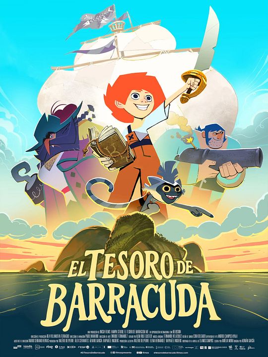 El tesoro de Barracuda : Póster
