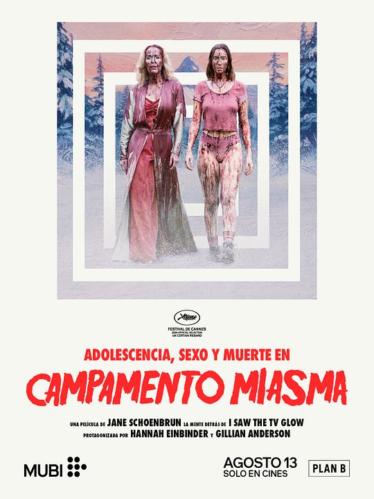 Adolescencia, Sexo y Muerte en Campamento Miasma : Póster