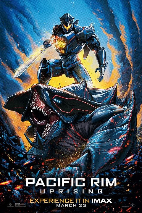 Titanes del Pacífico: La insurrección : Póster