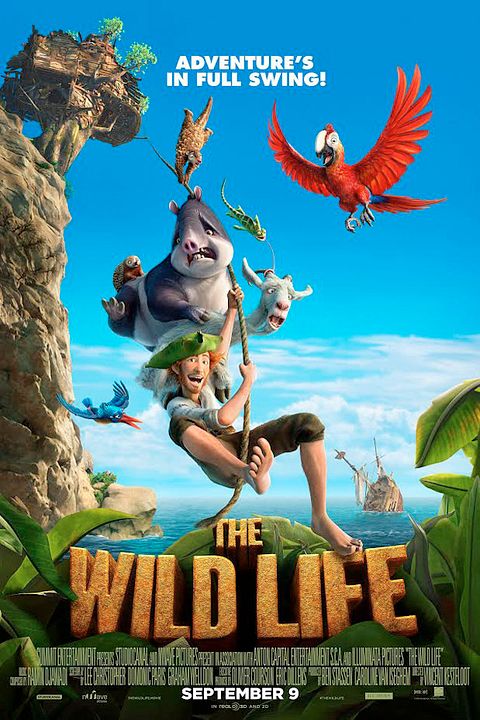 Robinson, una aventura tropical : Póster