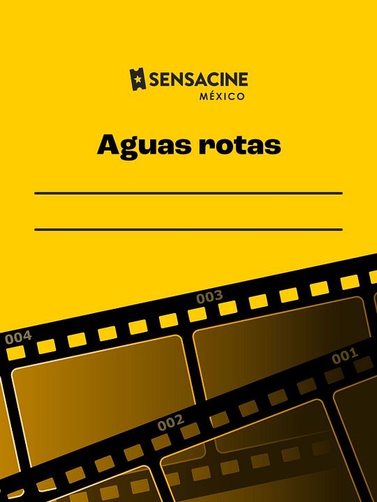 Aguas rotas : Póster