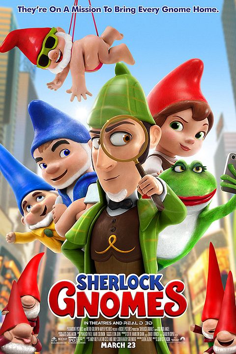 Sherlock Gnomes : Póster