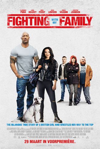 Luchando con mi familia : Póster