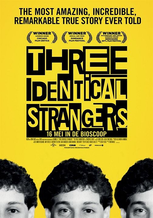 Three Identical Strangers : Póster