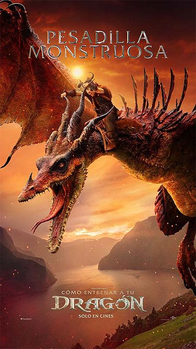 Cómo entrenar a tu Dragón : Póster