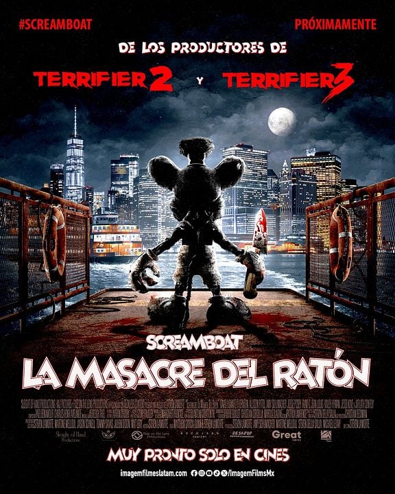 Screamboat: La Masacre del Ratón : Póster