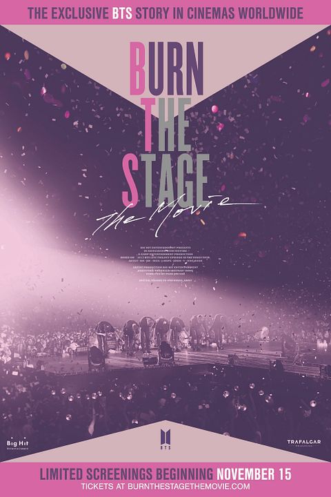 Burn the Stage: La película : Póster