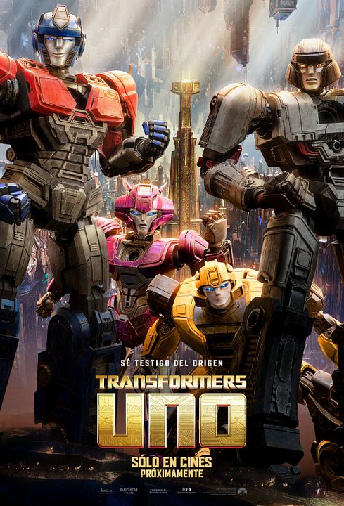 Transformers Uno : Póster