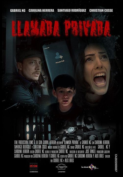 Llamada privada : Póster