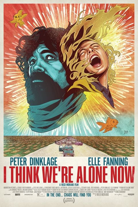 I Think We're Alone Now : Póster