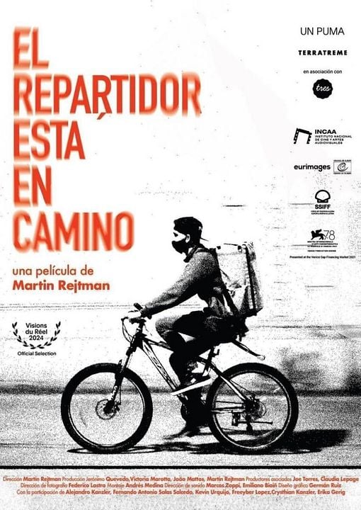 El repartidor está en camino : Póster