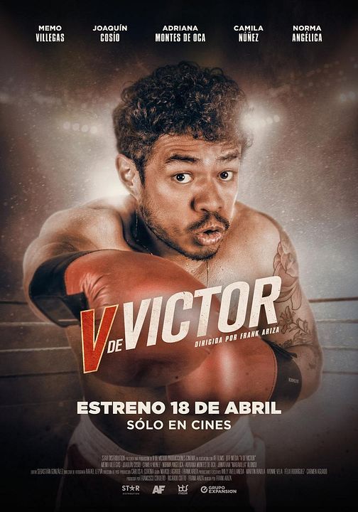 V de Víctor : Póster