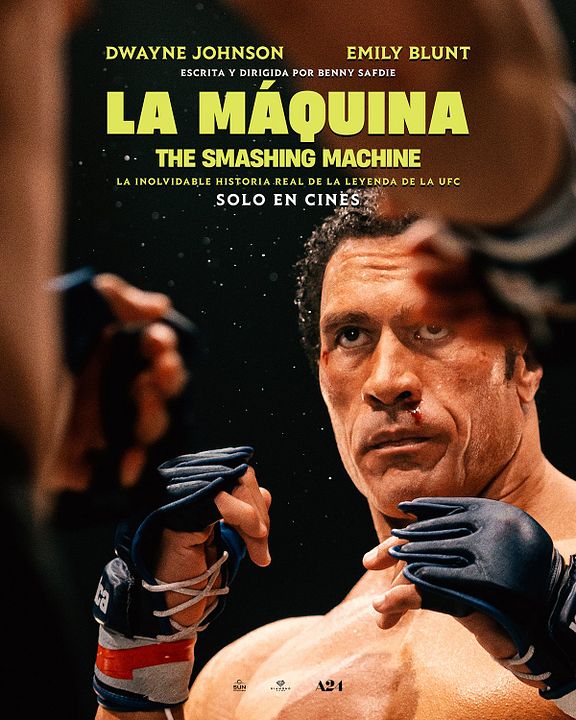 La Máquina: The Smashing Machine : Póster