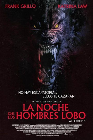 La noche de los hombres lobo : Póster