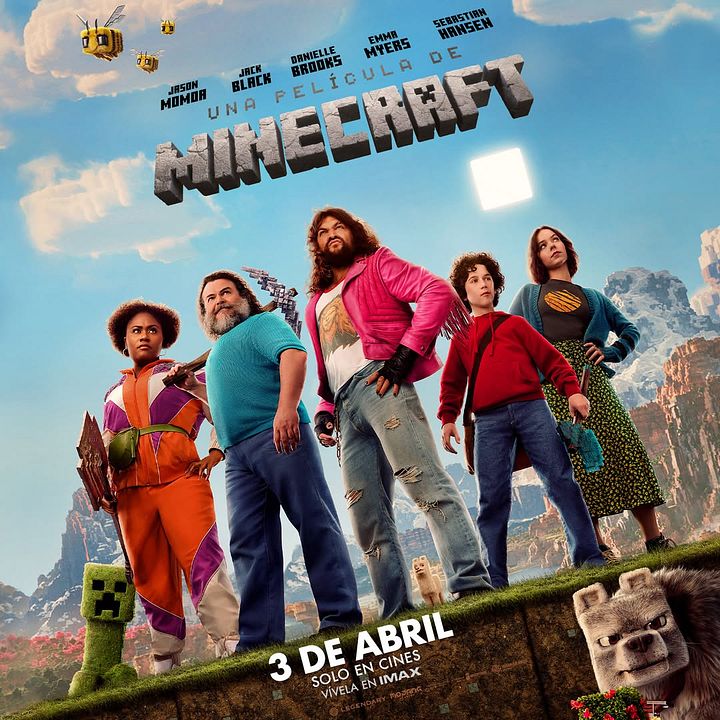 Una película de Minecraft : Póster