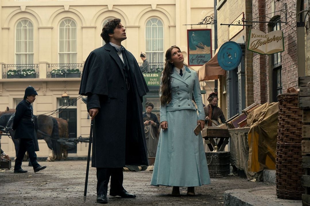 Enola Holmes 3 : Foto Henry Cavill, Millie Bobby Brown