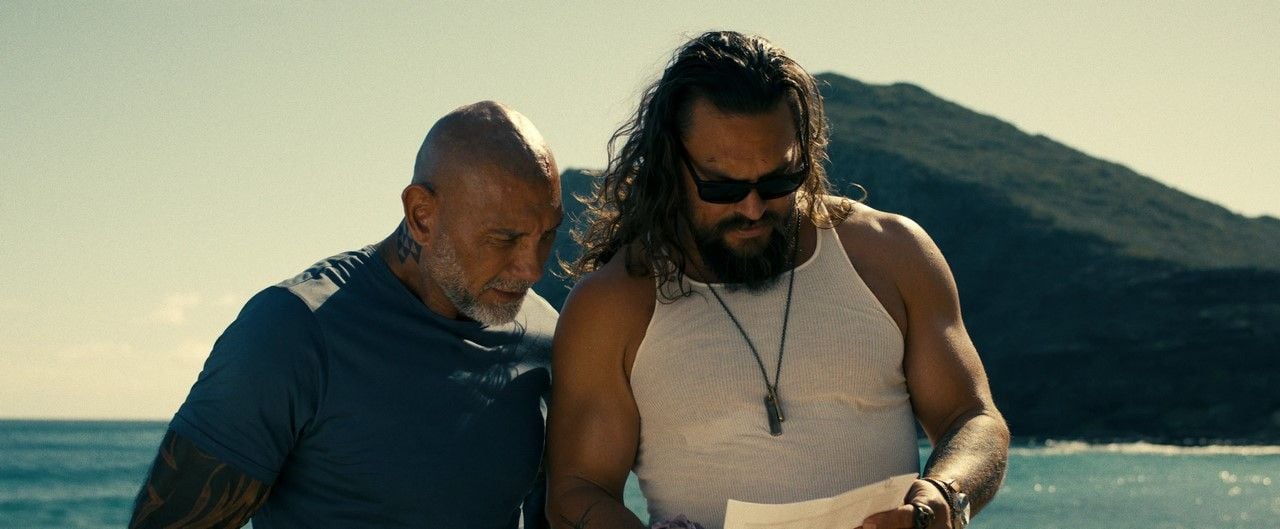 Equipo Demolición : Foto Jason Momoa, Dave Bautista