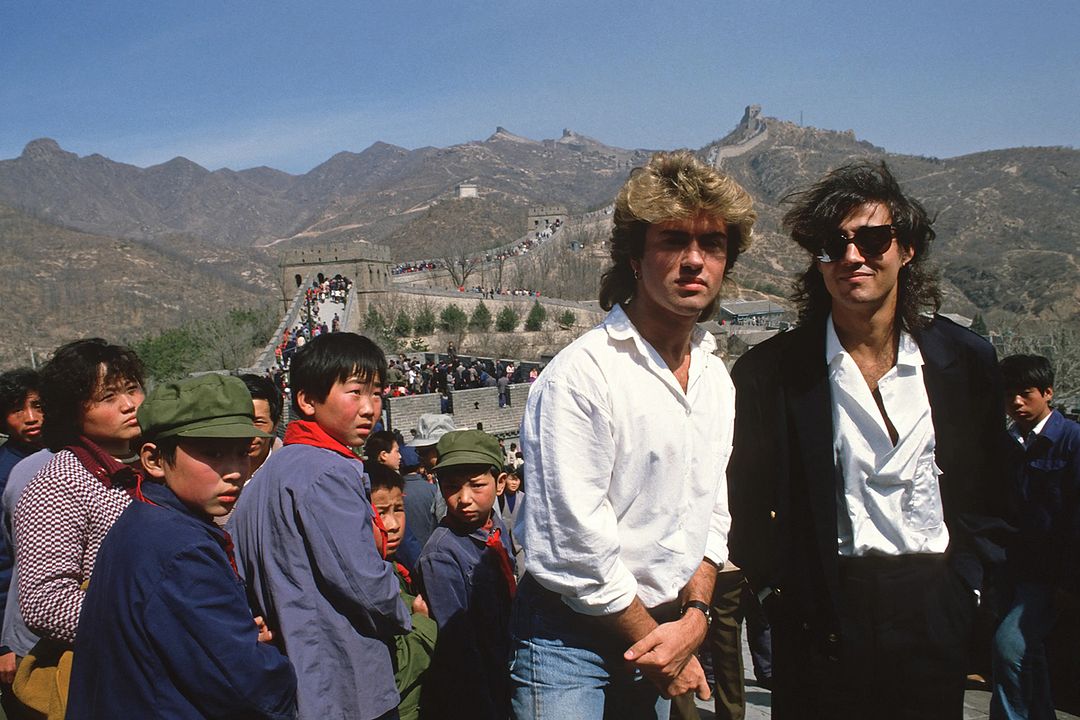WHAM! 10 Days In China : Foto George Michael, Andrew Ridgeley