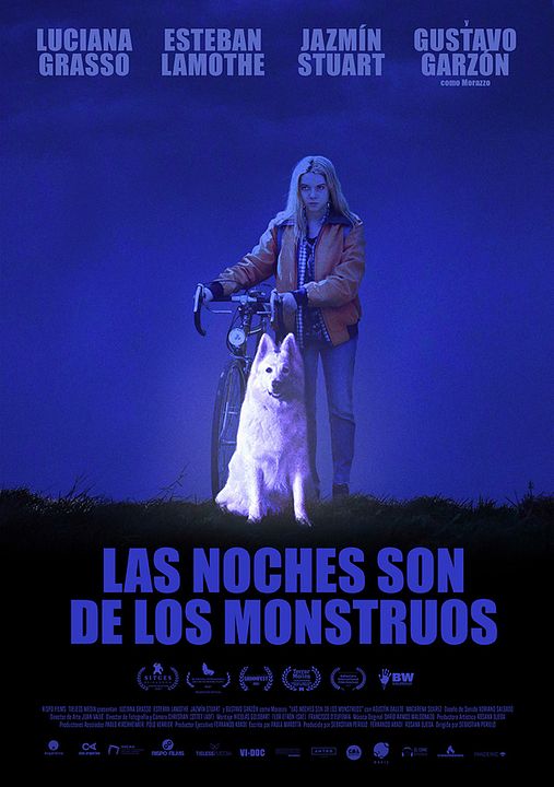 Las noches son de los monstruos : Póster