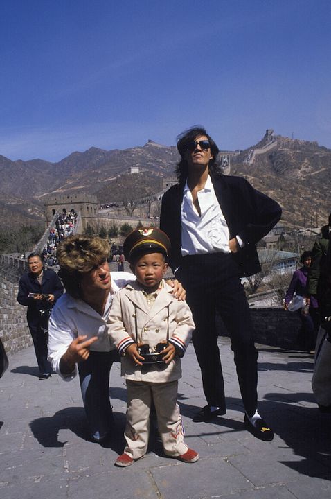 WHAM! 10 Days In China : Foto George Michael, Andrew Ridgeley