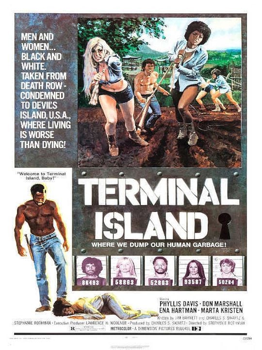 La Isla de los Condenados : Póster