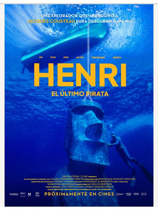 Henri el último pirata : Póster