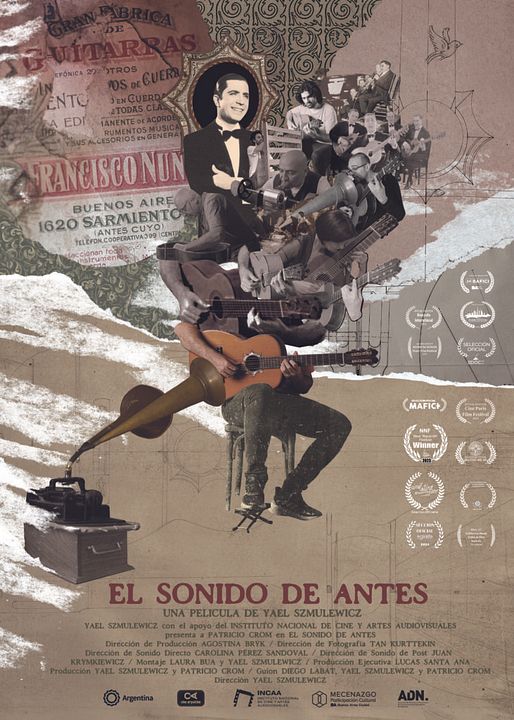 El sonido de antes : Póster
