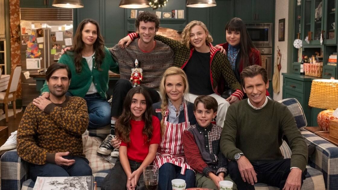 ¡Vaya Navidad! : Foto Michelle Pfeiffer, Felicity Jones, Dominic Sessa, Chloë Grace Moretz