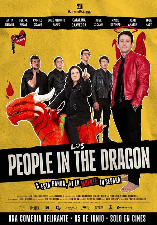 Los PEOPLE IN THE DRAGON : Póster