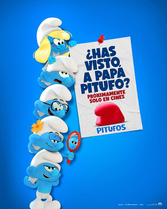Pitufos : Póster