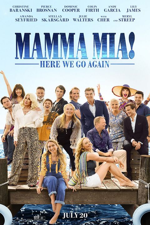 Mamma mia! Vamos otra vez : Póster