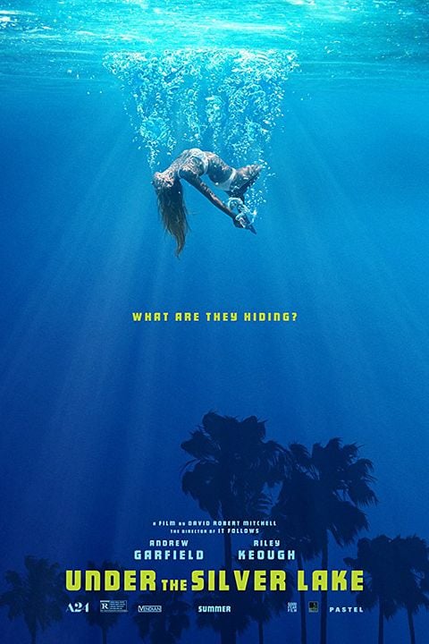 El misterio de Silver Lake : Póster