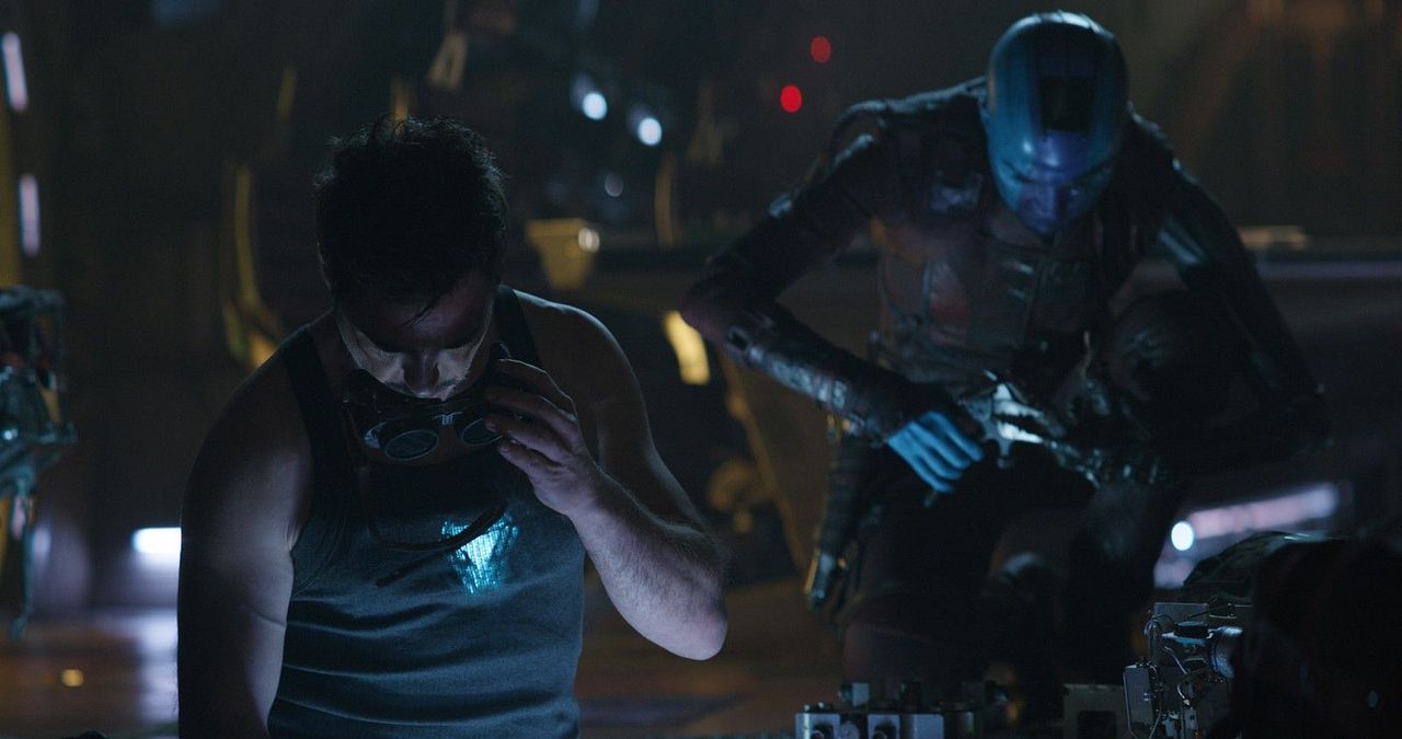Avengers: Endgame Bonus : Foto Karen Gillan, Robert Downey Jr.