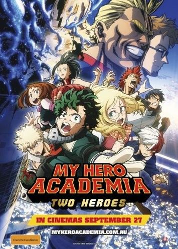 My Hero Academia: Two Heroes : Póster