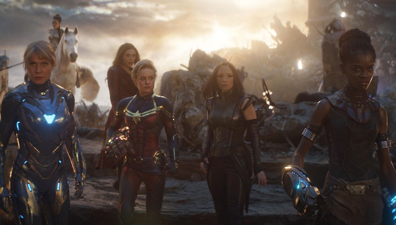 Avengers: Endgame Bonus : Foto Brie Larson, Letitia Wright, Elizabeth Olsen, Pom Klementieff, Gwyneth Paltrow, Tessa Thompson