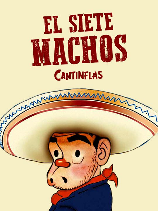 El siete machos : Póster