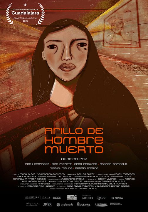 Arillo de hombre muerto : Póster