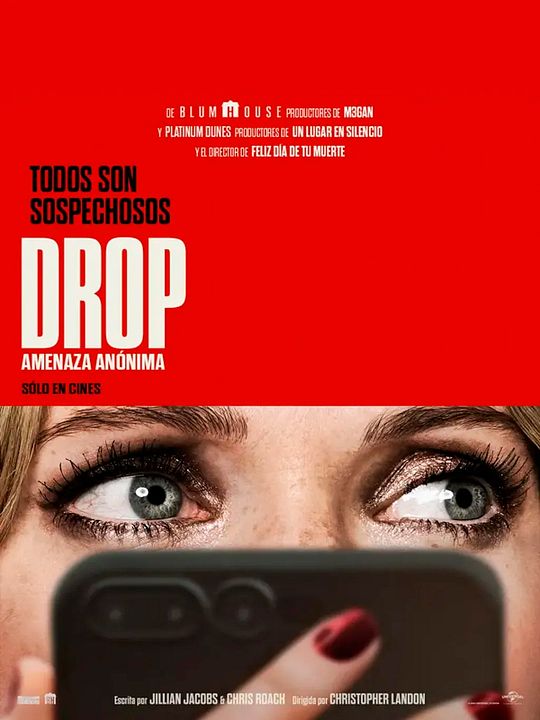 Drop: Amenaza Anónima : Póster