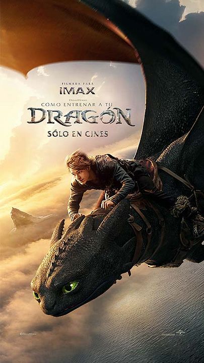 Cómo entrenar a tu Dragón : Póster